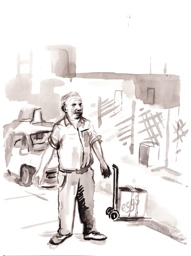 An illustration for the Hack series