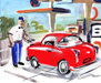Red Car