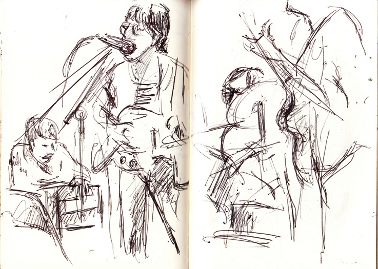 A sketch of Cairo Gang, December 3, 2011