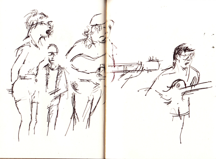 Will Oldham, Angel Olsen, and the Cairo Gang at the Pritzger Pavillion, May 23, 2011